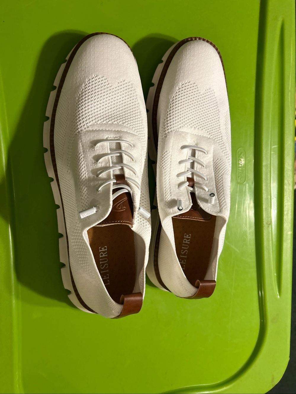 New Breeze Leisure White Comfortable Casual Shoes Men's Size US 15.5 EUR 50.